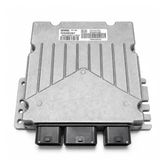 Illustration du boîtier Calculateur moteur Siemens SID801 SW9646449280 / 5WS40030B-T : SW9646449280-5WS40030B-T / SW 9646449280-5WS40030B-T.