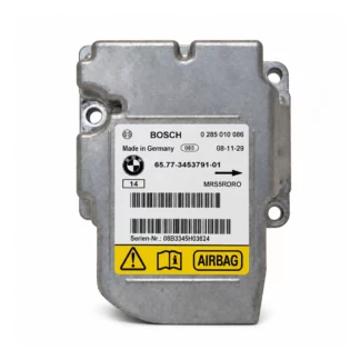 Illustration du boîtier airbag BMW Bosch 65.77-3453791-01 / 0285010086, référence Bosch aussi écrite 0 285 010 086.