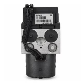 Module ABS Renault Bosch 0273004460 — 0 273 004 460 — illustré sur son ensemble hydraulique avec moteur et faisceau