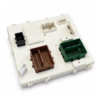 Illustration de famille : calculateur habitacle Volvo CEM. La forme exacte dépend de la référence.