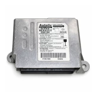 Illustration du boîtier Calculateur airbag Renault Autoliv 8200411004 /604289600 : 8200411004-604289600 / 8200411004 - 604289600.