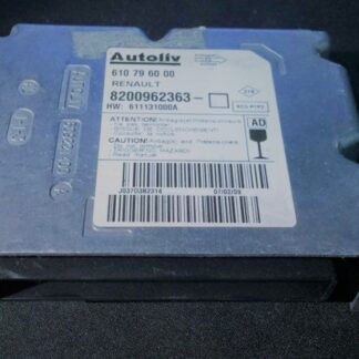 Calculateur Air Bag Autoliv RC5 P1P2 Renault — Réf. 610796000-8200962363-611131000A