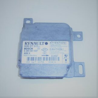Calculateur Air Bag Bosch AB8.X Renault — Réf. 0285001537-8200277317