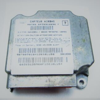 Calculateur Air Bag Siemens/Breed Renault — Réf. 6025313596F-5WK42851-90T00701 161205