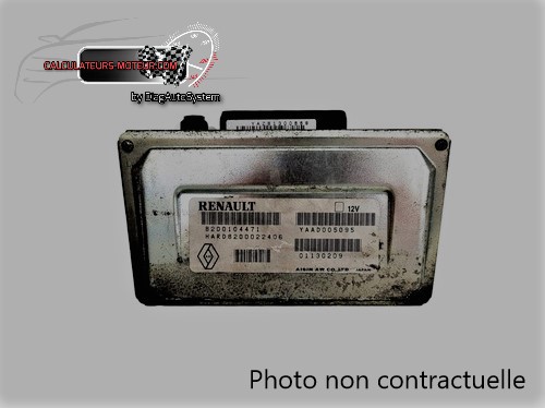 Calculateur de Boite BVA AisinAwCo Renault — Réf. 8200512207-8200256858