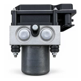 Assembly ABS Bosch — black ring and double rubber mounts — faithful illustration of the outer housing