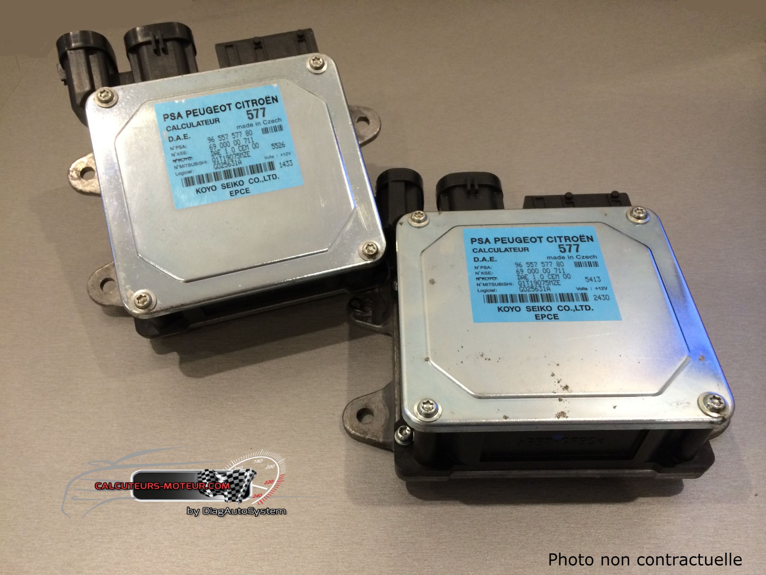 Calculateur De Direction Assistée (584) Peugeot Citroen PSA — Réf. 9658468080